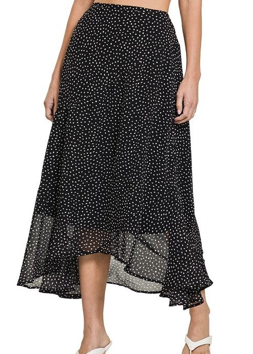 Palmer Polka Dot Maxi Skirt