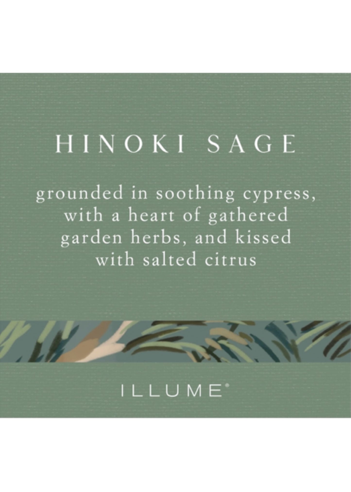 Hinoki Sage Candle
