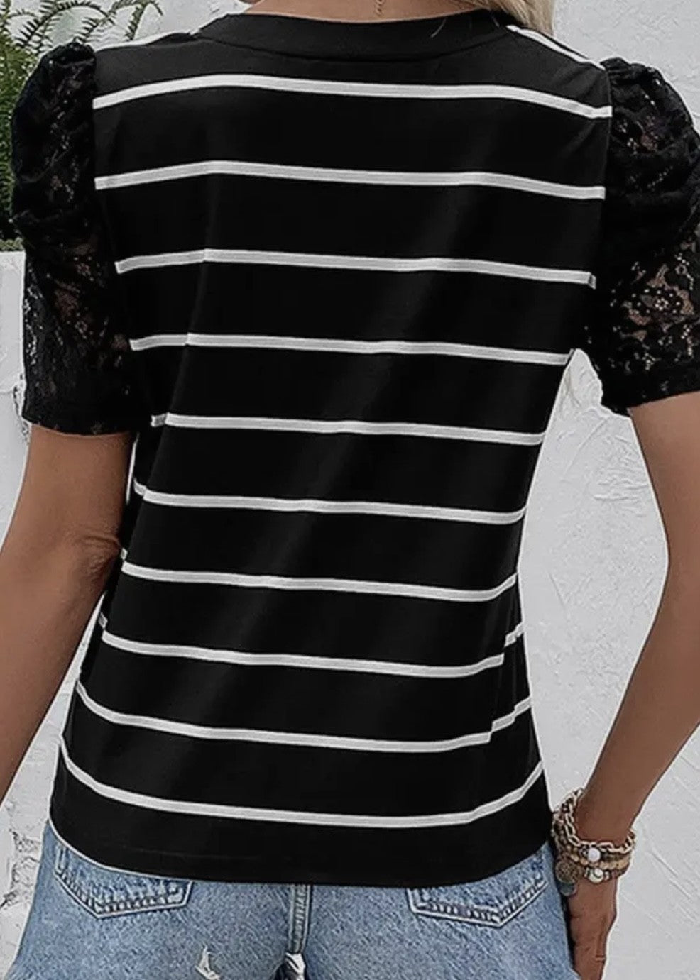 Philomena Striped Tee