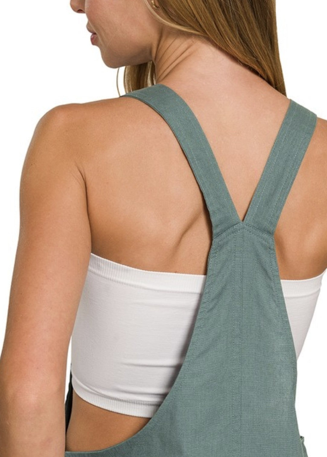Sahara Woven Knot Strap Romper
