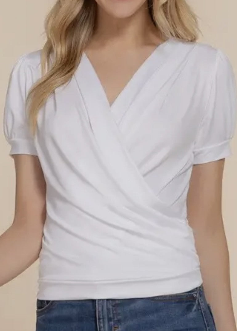 Hallie Surplus Puff Sleeve Tee
