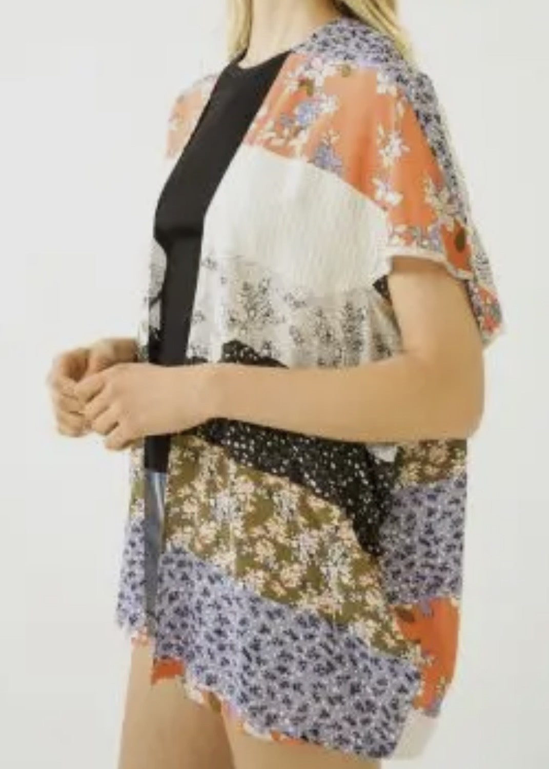 Sienna S/S Floral Cardigan