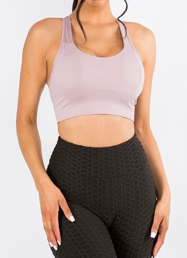 Whitaker Cut-Out Mesh Sports Bra