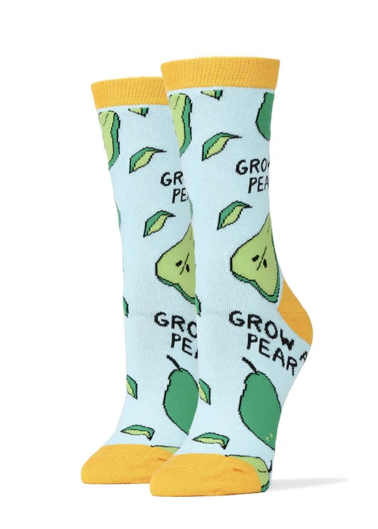 Grow A Pear Socks - Women's Crew