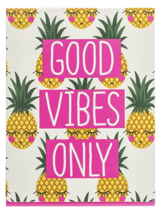 Good Vibes Only Pocket Note