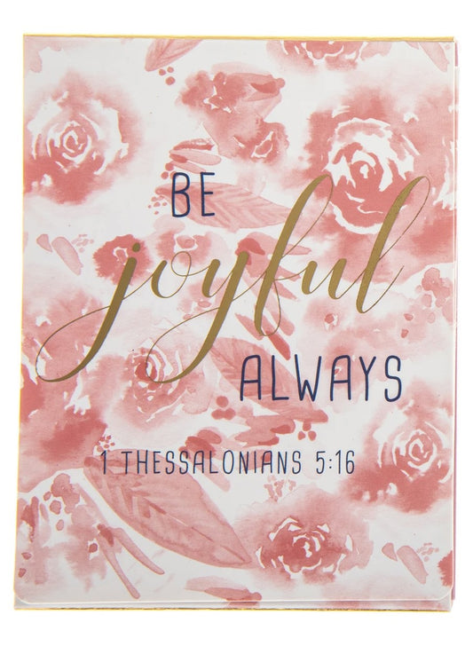 Be Joyful Always Pocket Note