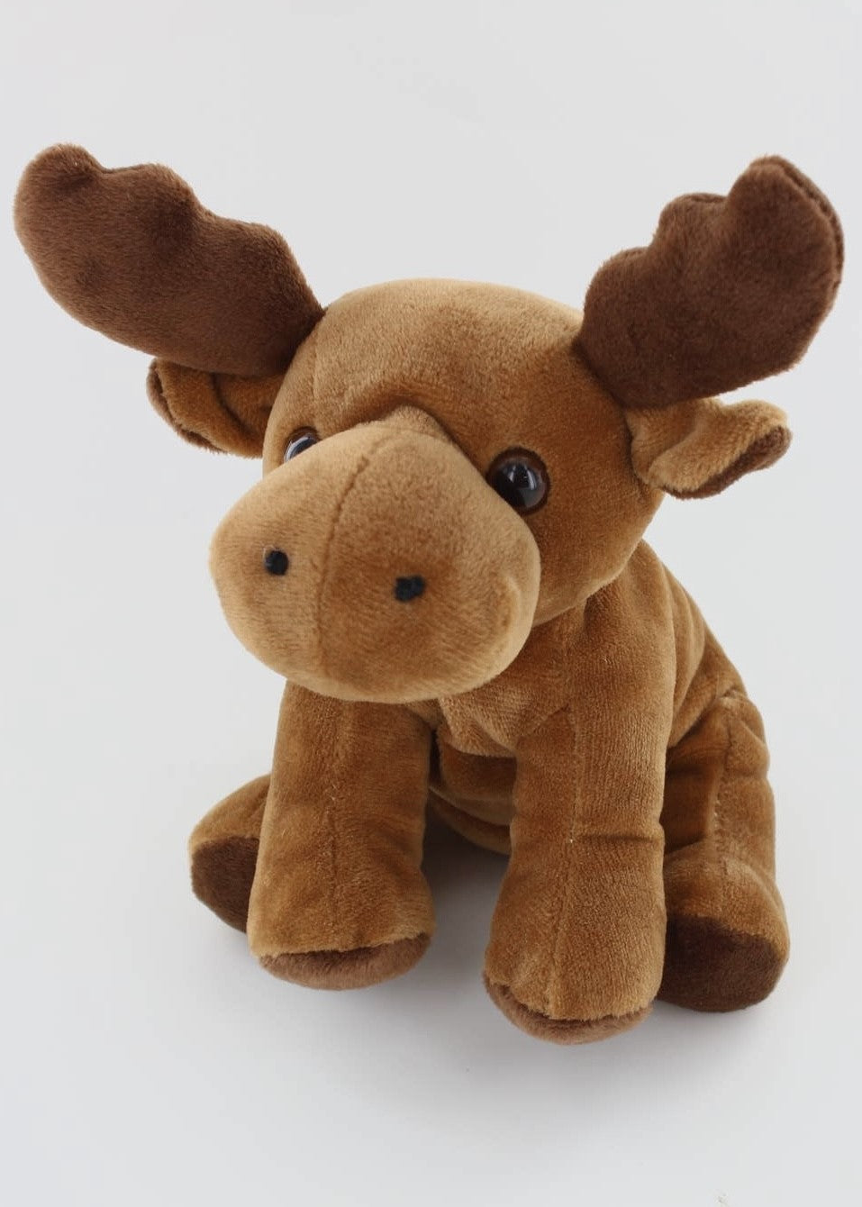 Sitting Moose Beanie 7"