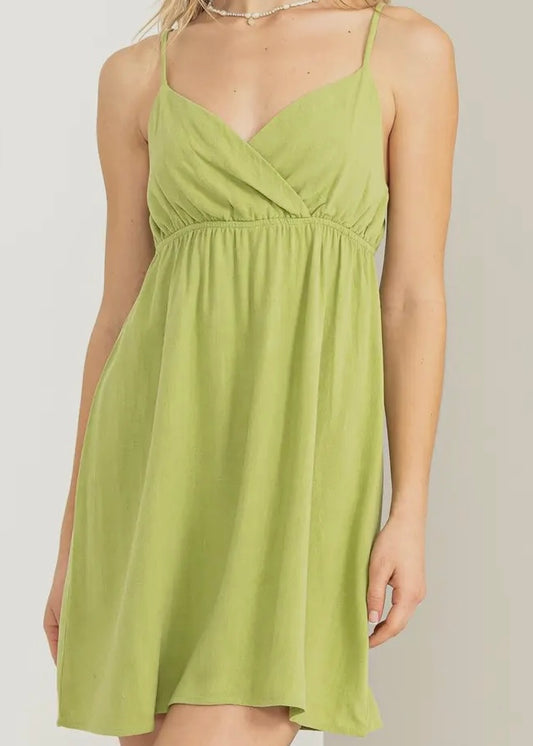 Sahara Linen Cami Dress