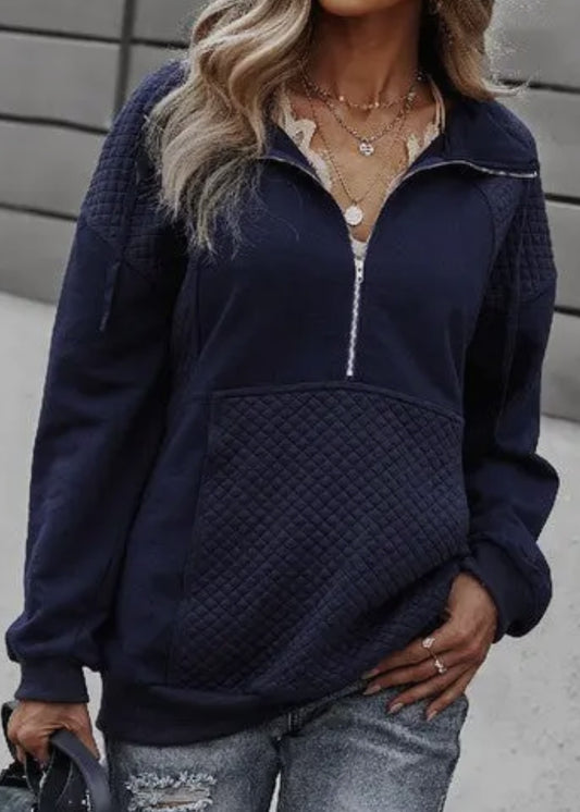 Hadley 1/2 Zip Cozy Hoodie