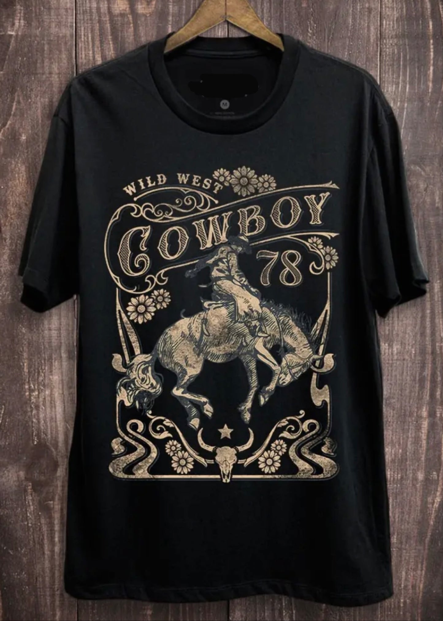 Wild West Cowboy Graphic Tee