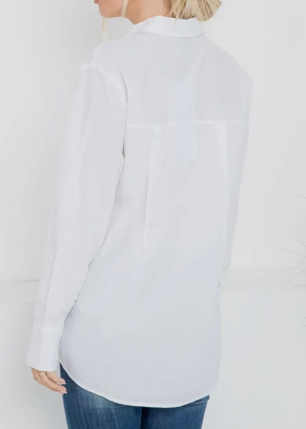 Leah Oversized Classic Oxford