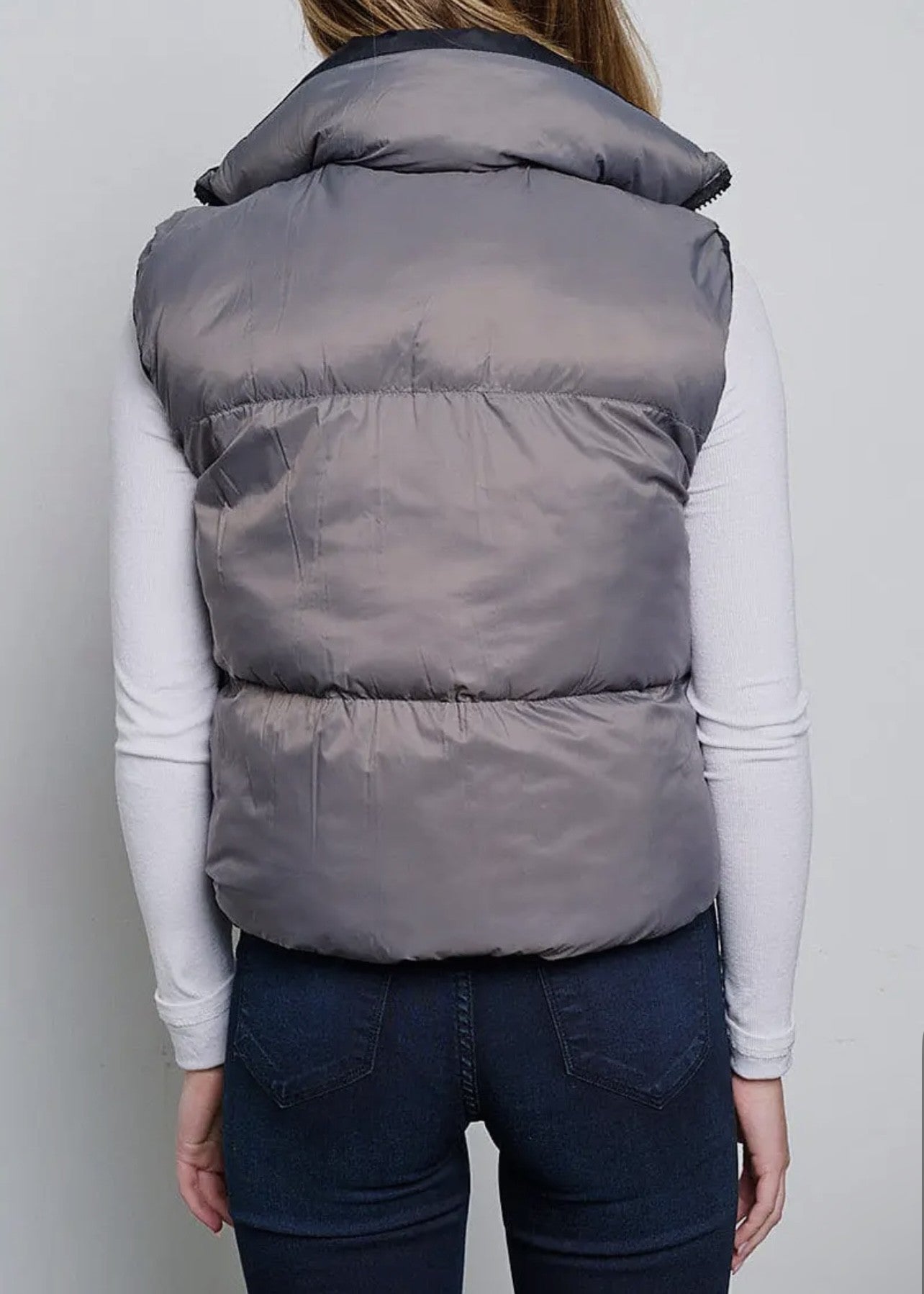 Alina Reversible Puffer Vest