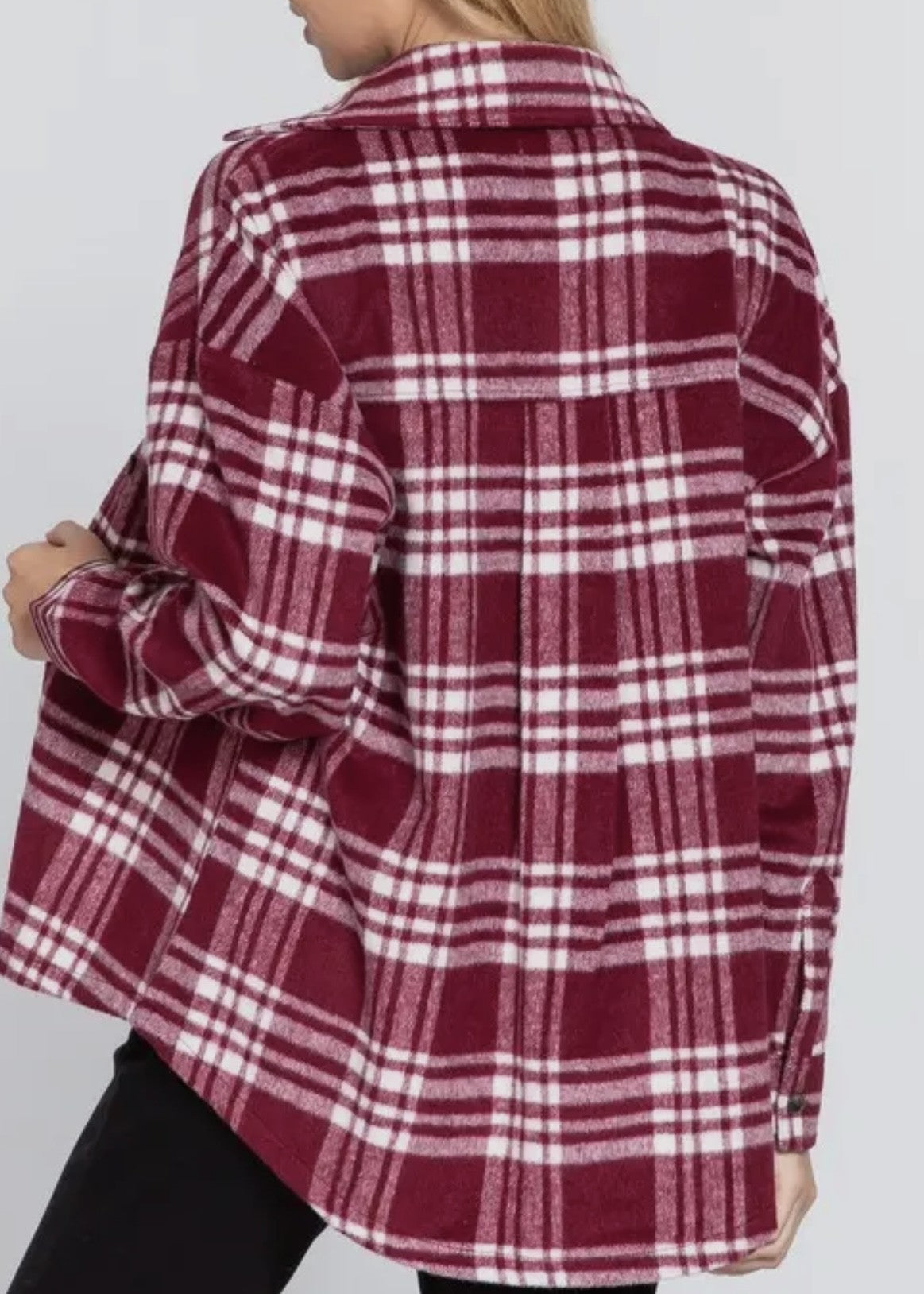 Elsie Oversized Plaid Shacket