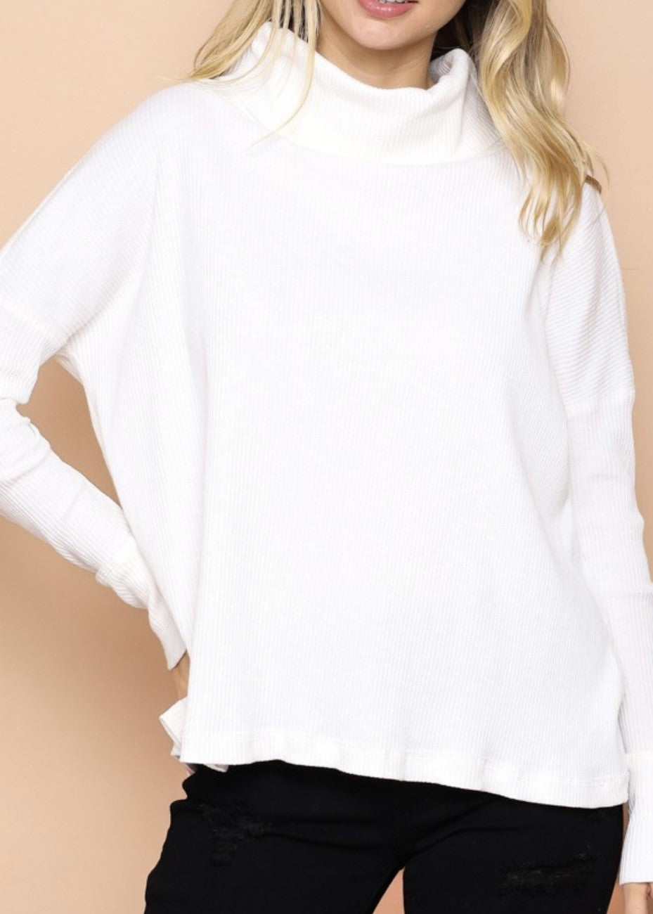 Daphne Oversized Cowl Neck Top