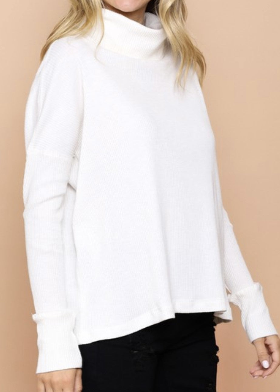 Daphne Oversized Cowl Neck Top