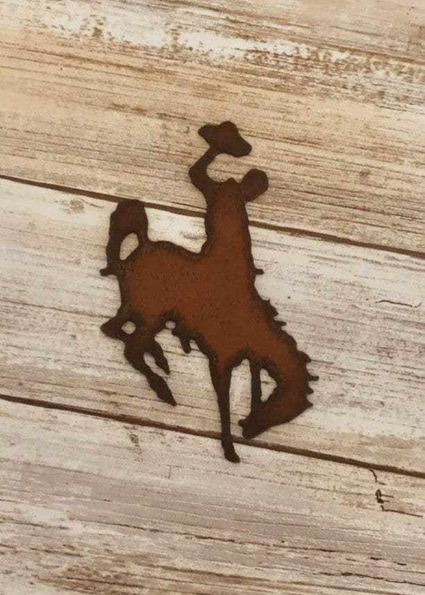 Wyoming Bronc Rider Magnet