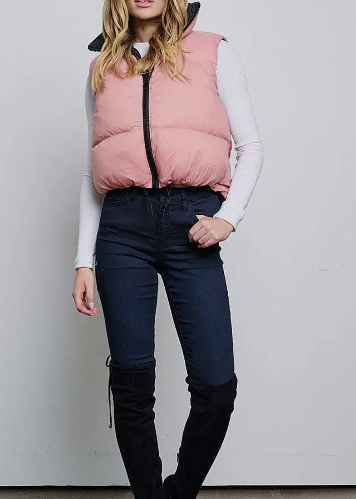 Alina Reversible Puffer Vest