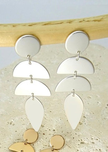 Matte Drop Earrings