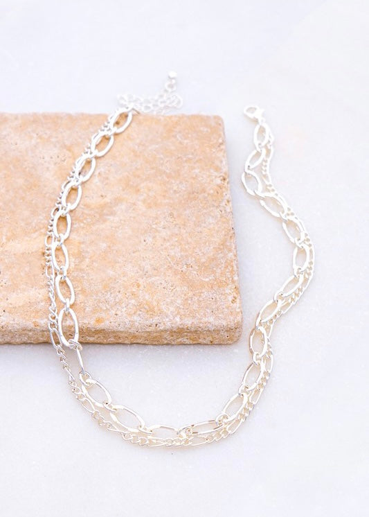 Double Strand Chain Necklace
