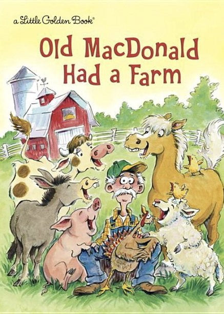 Old MacDonald Had A Farm-Little Golden Books