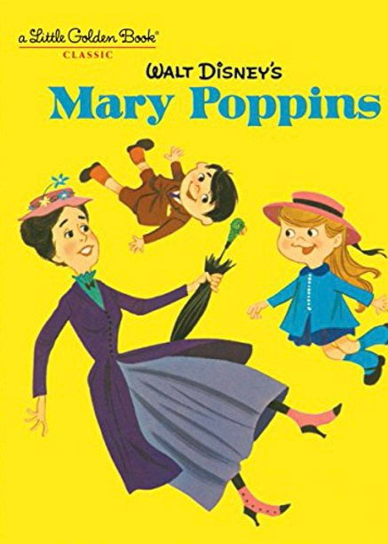 Mary Poppins Walt Disney -Little Golden Books