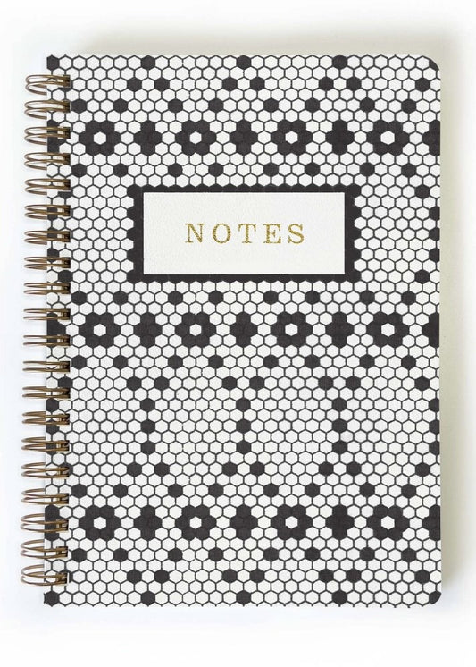 Retro Tile Notebook Journal