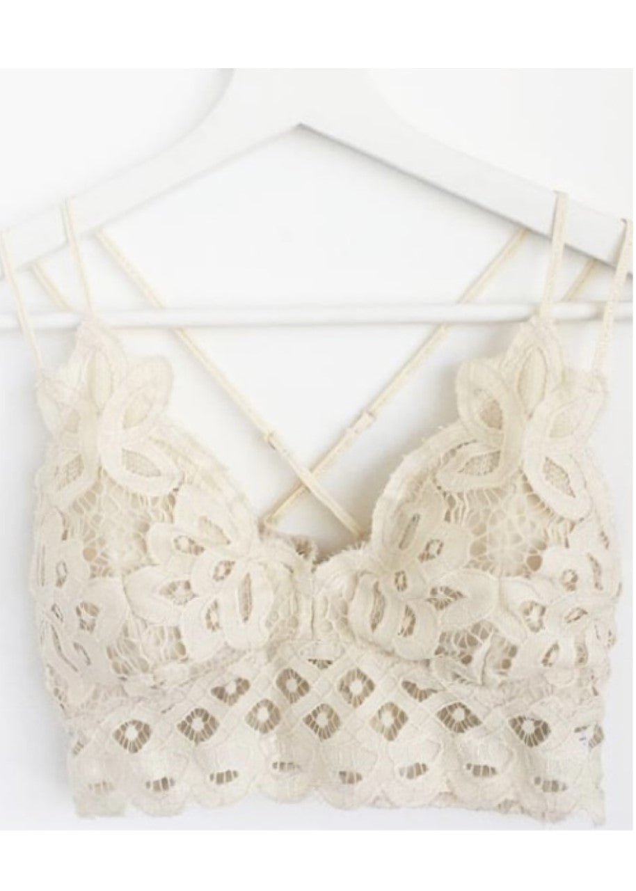 Crochet Lace Bralette