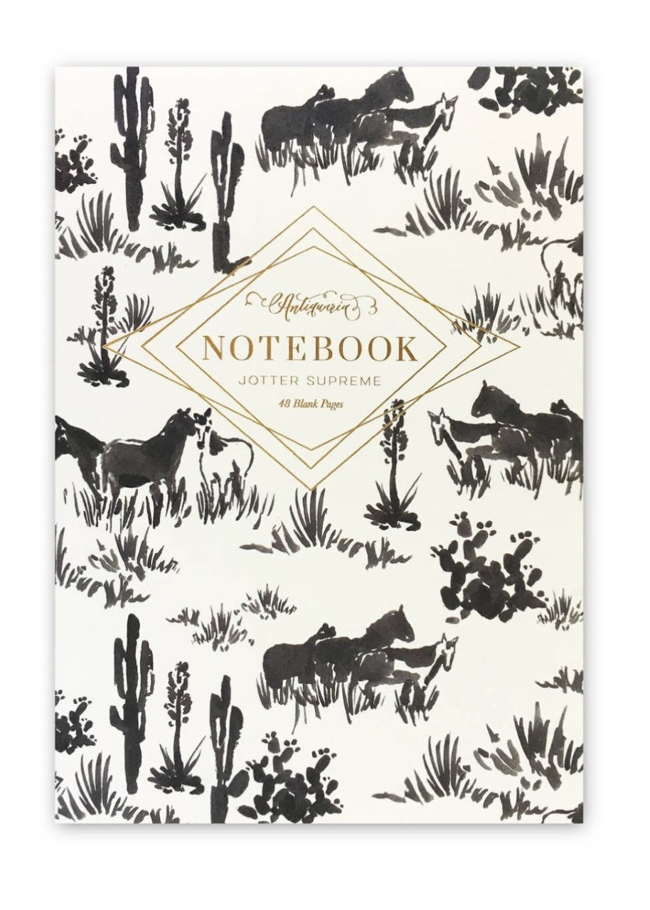 Vintage Horses Notebook