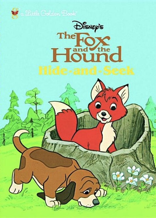 Fox and The Hound-Hide & Seek - Little Golden Books