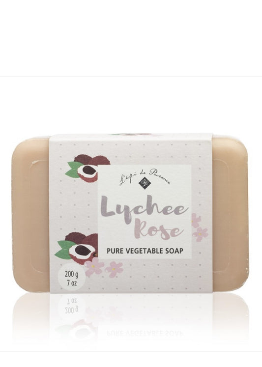 Lychee Rose Lepi de Provence Soap