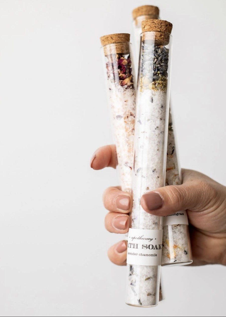 Lavender Chamomile : Bath Soak Tube