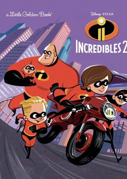 Incredibles 2 (Disney/Pixar)-Little Golden Books