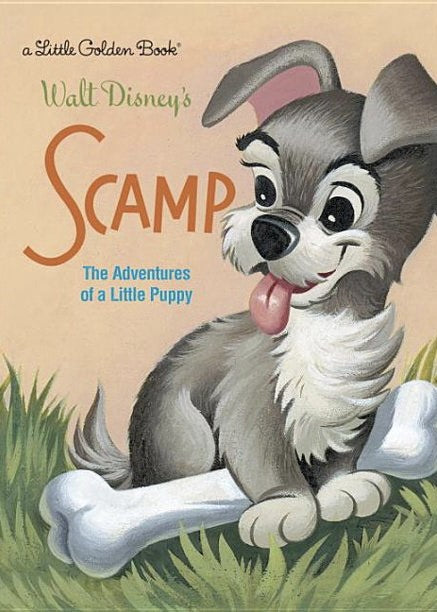 Scamp (Disney)-Little Golden Books