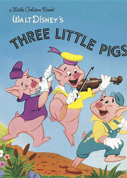 Three Little Pigs (Disney)-Little Golden Books